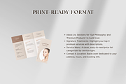Esthetician/Skincare Clinic Brochure, a Brochure Template by batang (Thumbnail 3 of 4)