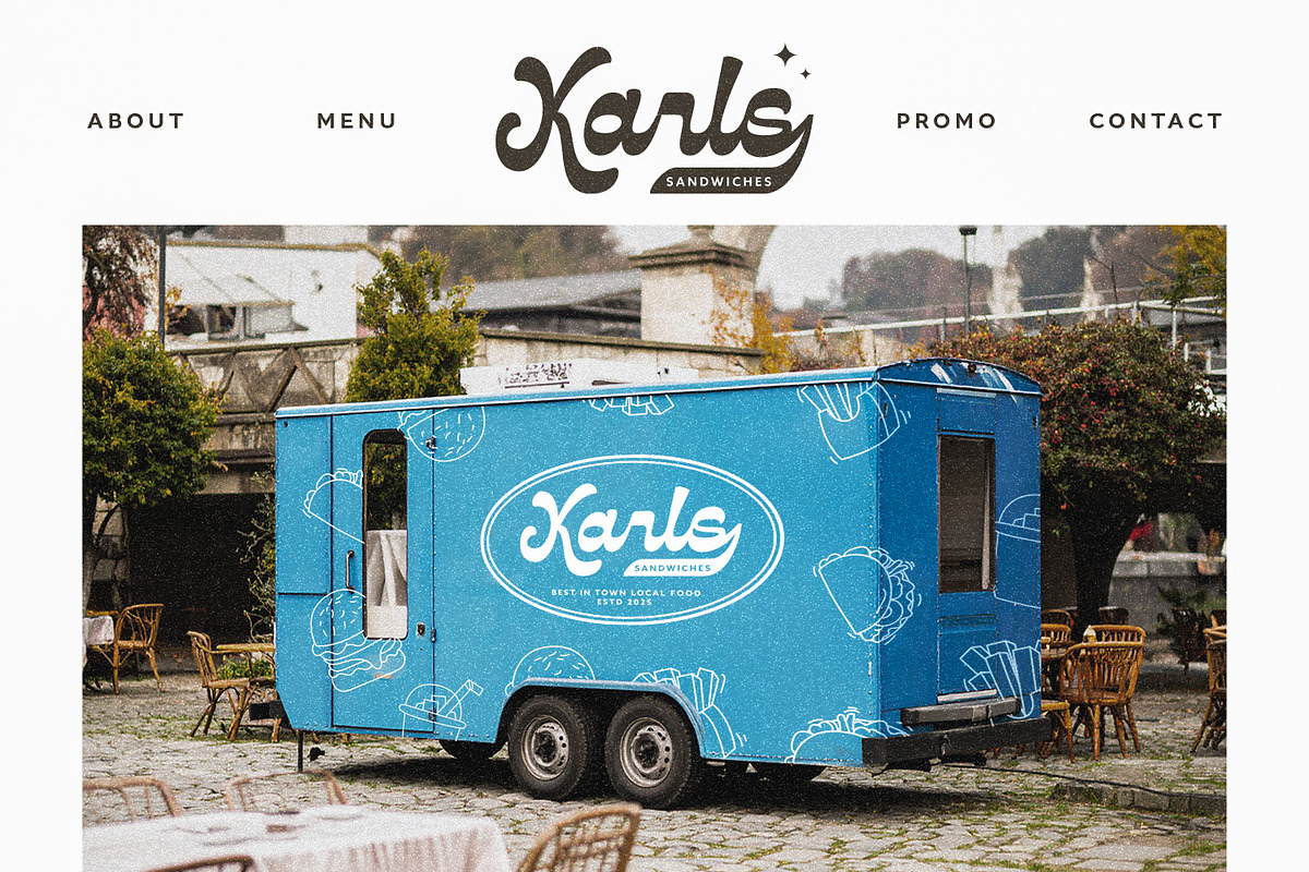 HC Lavina - Retro Script, a Handwritten Font by Hasbi Creative (Photo 4 of 9)