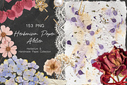 Herbarium, Handmade Paper Design Kit, an Object Graphic by DreamoraArt (Thumbnail 1 of 9)