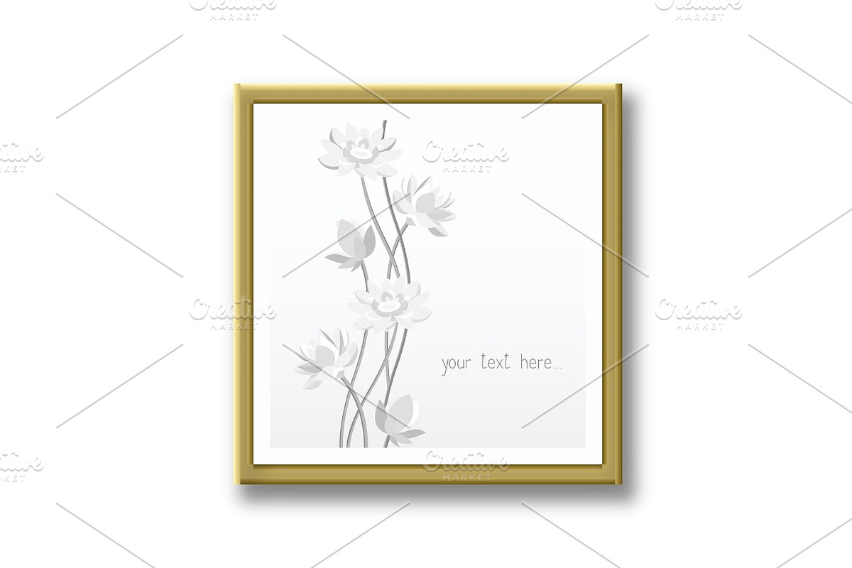 Floral ornament lotus, a Decorative Illustration by RODINA (Photo 2 of 3)