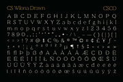 CS Wilona Drawn, a Serif Font by Craft Supply Co. (Thumbnail 8 of 8)
