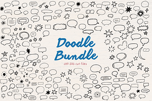 Doodle Bundle 189 SVG files