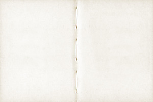 Vintage Blank Open Notebook. Background Texture