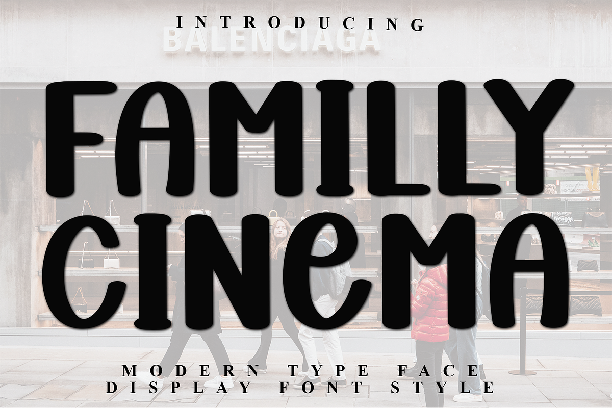 Familly Cinema, a Serif Font by InermediaSTUDIO (Photo 1 of 7)