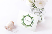 Watercolor ivy set, a Decorative Illustration by mArtstore (Thumbnail 7 of 7)