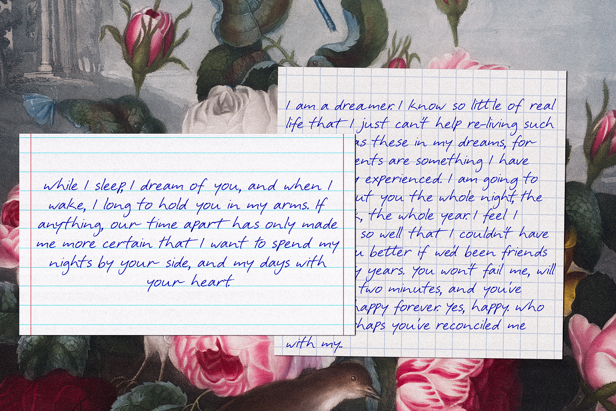 It's October 3rd - Real Pen font, a Handwritten Font by Lilithcollageart (Photo 11 of 11)
