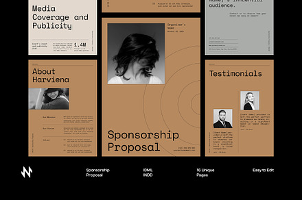Sponsorship Proposal, a Brochure Template by Neermana