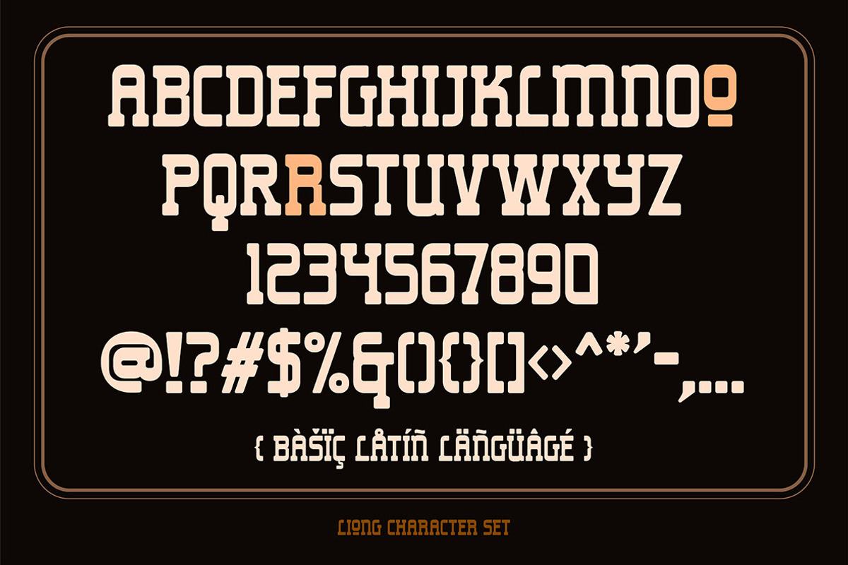 Liong - 4 Fonts Styles, a Slab Serif Font by Dikas Studio (Photo 10 of 12)