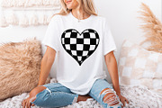 Checkered Heart PNG, Valentines Day, an Illustration by SharpMarketplace (Thumbnail 3 of 9)