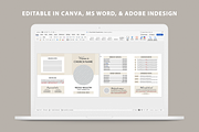 Church Bulletin | Canva, Word, Indd, a Brochure Template by Leaflove (Thumbnail 5 of 5)