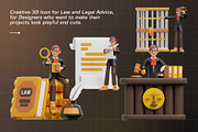 Lawyer Male 3D Illustration Pack, a Characters & Person 3D Model by Tempcraft (Thumbnail 2 of 5)