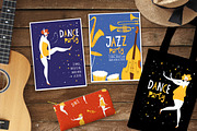Jazz Posters, an Illustration by Giraffarte (Thumbnail 2 of 7)