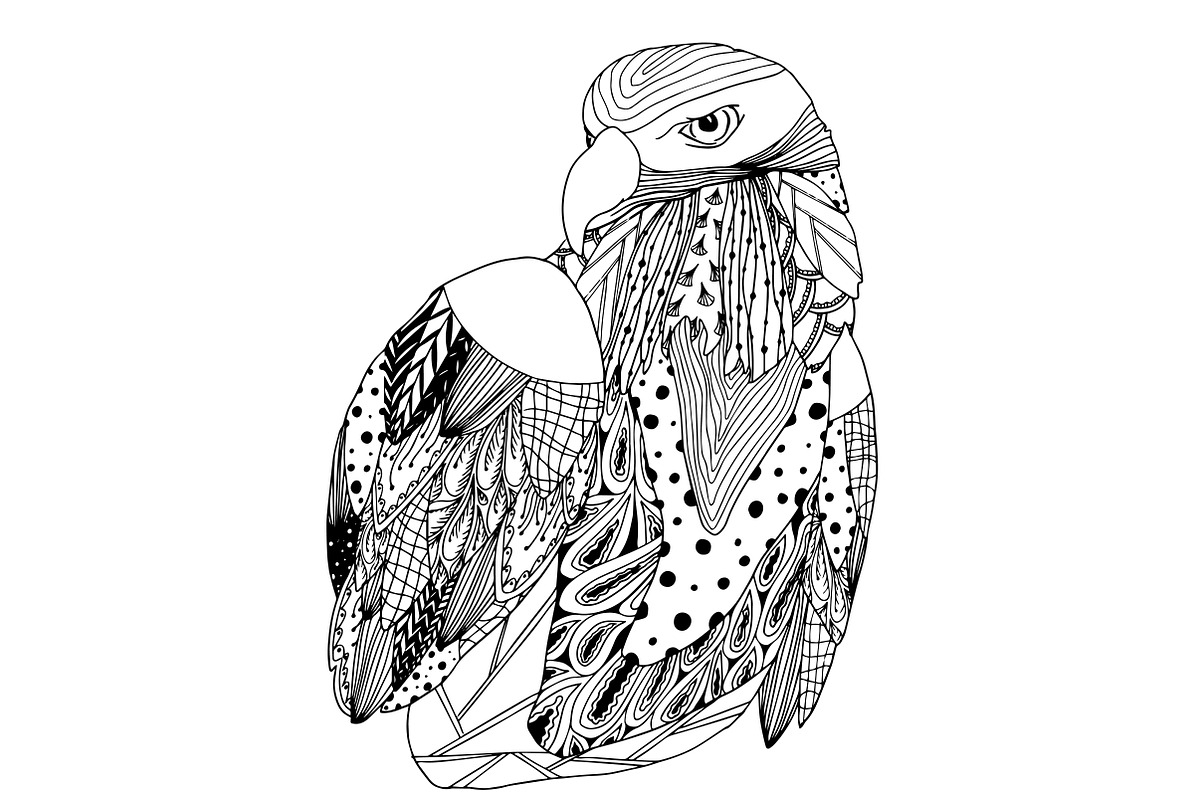 Free and wild.Doodling collection, an Animal Illustration by Funny-sunny (Photo 3 of 13)