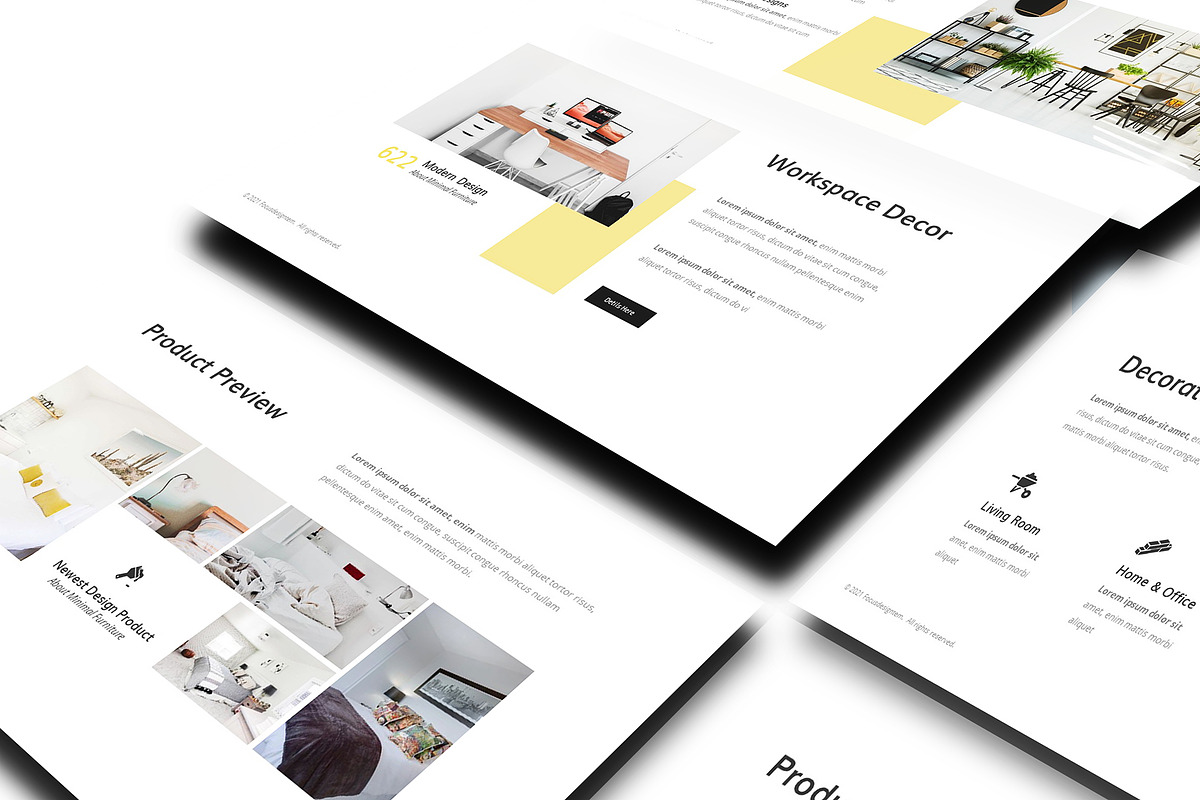Furniture Powerpoint Template, a Presentation Template by temphall (Photo 5 of 8)