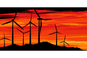 A dawn landscape features a field of, a Technology Photo by ZinetroN
