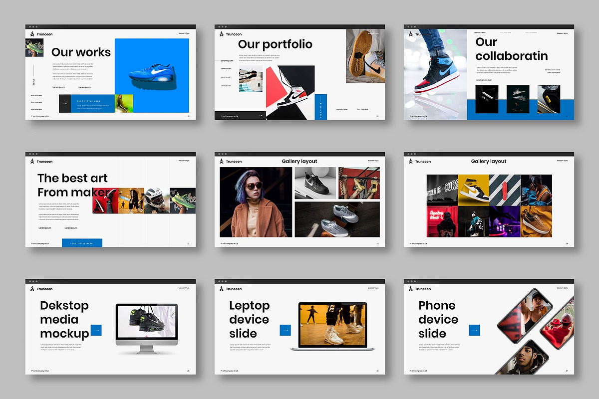 Trunceon - Business Google Slide, a Presentation Template by Dens Creative Studio (Photo 4 of 6)