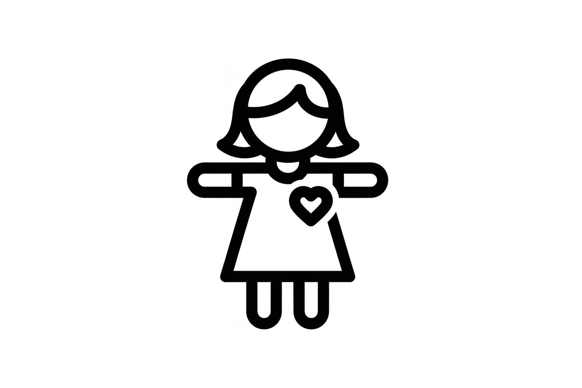 Cute Love Girl Silhouette Bundle, an Illustration by Designs_River (Photo 48 of 53)
