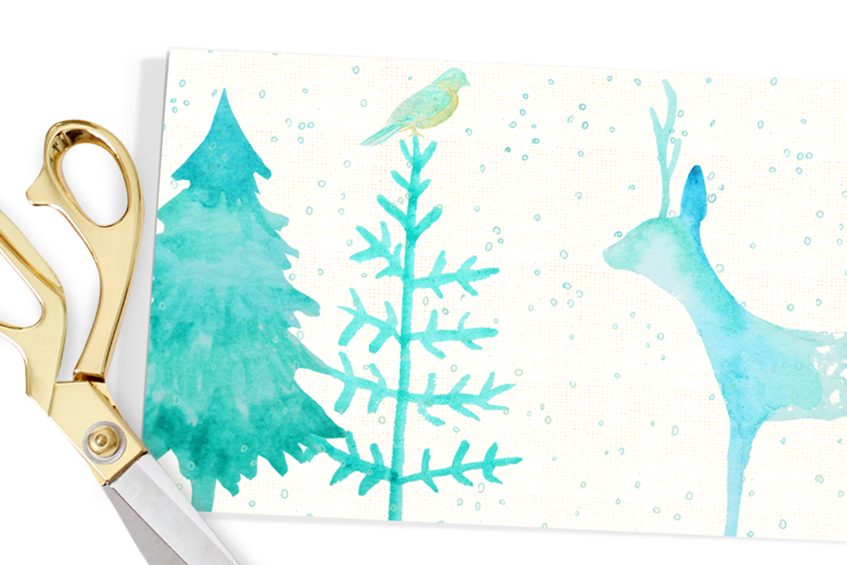 Woodland Christmas Graphics, an Illustration by WeLivedHappilyEverAfter (Photo 6 of 7)