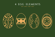 Ostara, Spring, Easter Clipart Pack, a Seasonal Illustration by Ashley Katrina (Thumbnail 9 of 22)