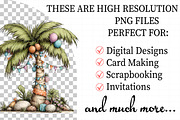 Watercolor Birthday Tropics Clipart, an Illustration by Daily.Designs (Thumbnail 2 of 8)