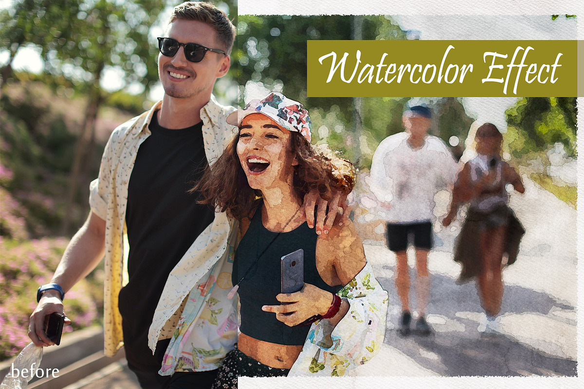 Watercolor Effect, an Action Add-On by PSD Action (Photo 7 of 12)