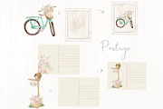 Cottage Village - watercolor clipart, an Illustration by Lolytop Studio (Thumbnail 1 of 7)