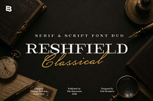 Reshfield; Vintage Script and Script