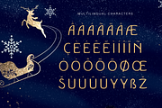 Bright Night Xmas Holiday Display, a Font by Cloverons (Thumbnail 11 of 13)