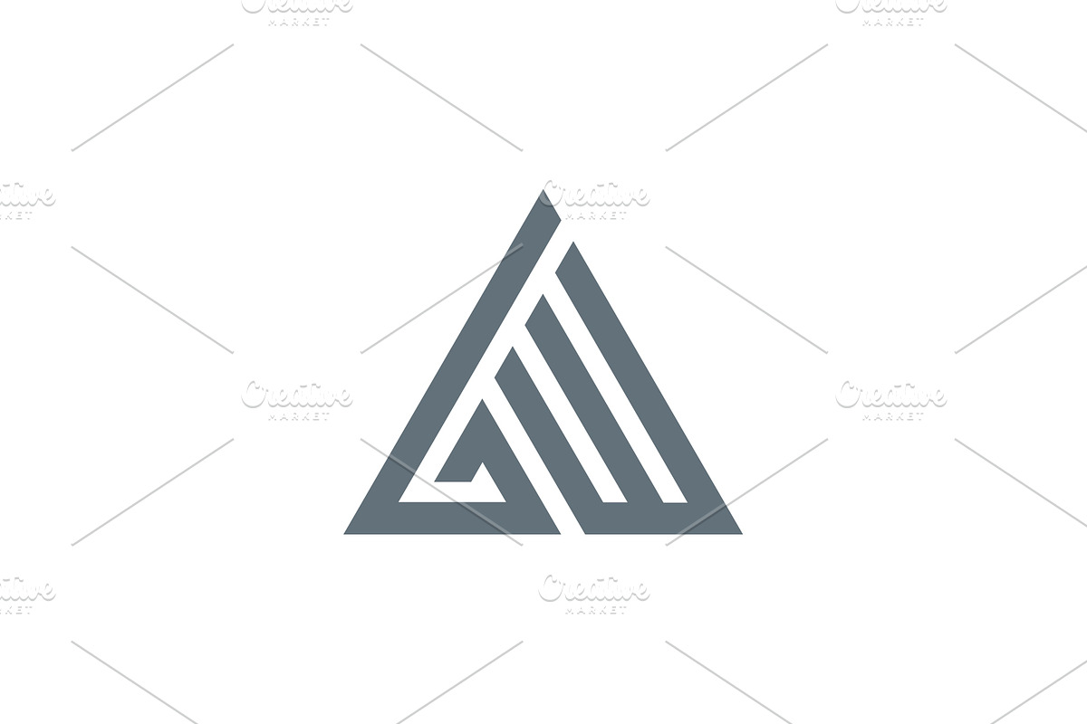 GW WG Logo, a Branding & Logo Template by Creative_Graphic