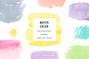 Watercolor backgrounds, an Object Graphic by Magnia (Thumbnail 1 of 6)