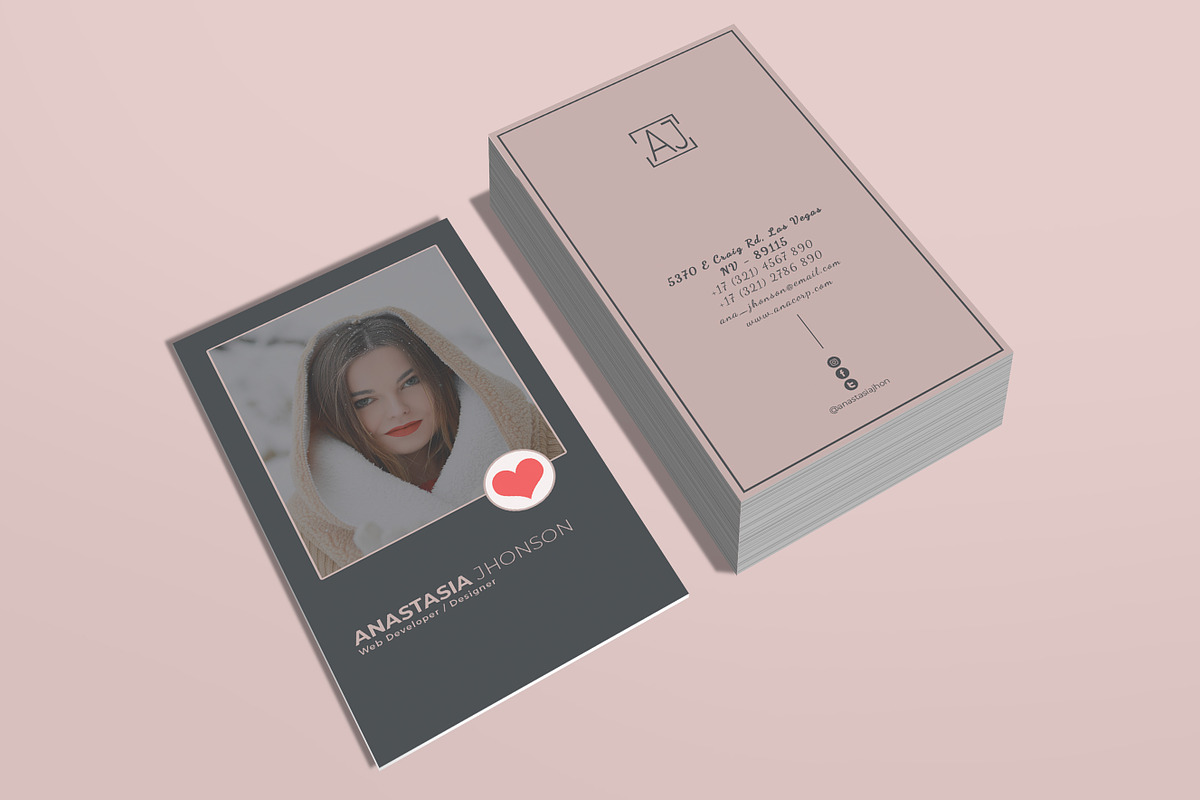 Business Card Template, a Business Card Template by Moontesk (Photo 5 of 5)
