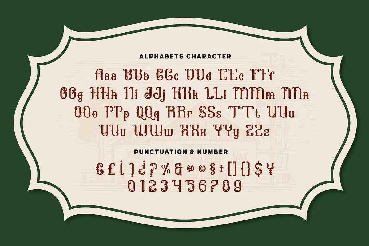 Jaholke - Decorative Vintage Font, a Font by Imoodev (Photo 5 of 5)