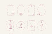Cowgirl Coquette Western Clipart, an Illustration by Nebbia (Thumbnail 5 of 5)