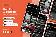 Ryoto – Modern Car Marketplace App, an App Template by productype1 (Thumbnail 1 of 5)