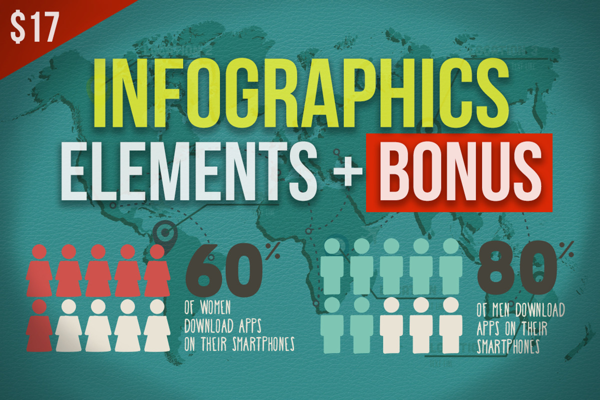 Infographic Elements & Graphs, an Outline Icon by plaxtico (Photo 1 of 12)