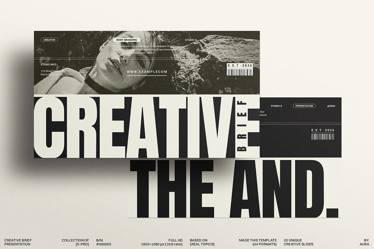 Creative Brief Campaign Presentation, a Presentation Template by ArtisanaAura (Photo 10 of 10)