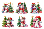 Christmas Unicorn, an Illustration by Design Market (Thumbnail 2 of 5)