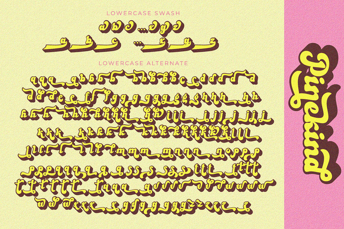Pinekind - Groovy Retro Font, a Serif Font by Airotype (Photo 14 of 15)