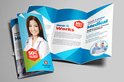 Medical Trifold Brochure Templates, a Brochure Template by AfzaalGraphics (Thumbnail 1 of 4)