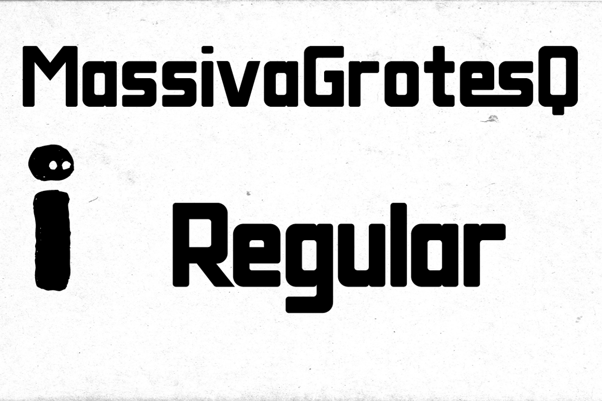Massiva GrotesQ Regular