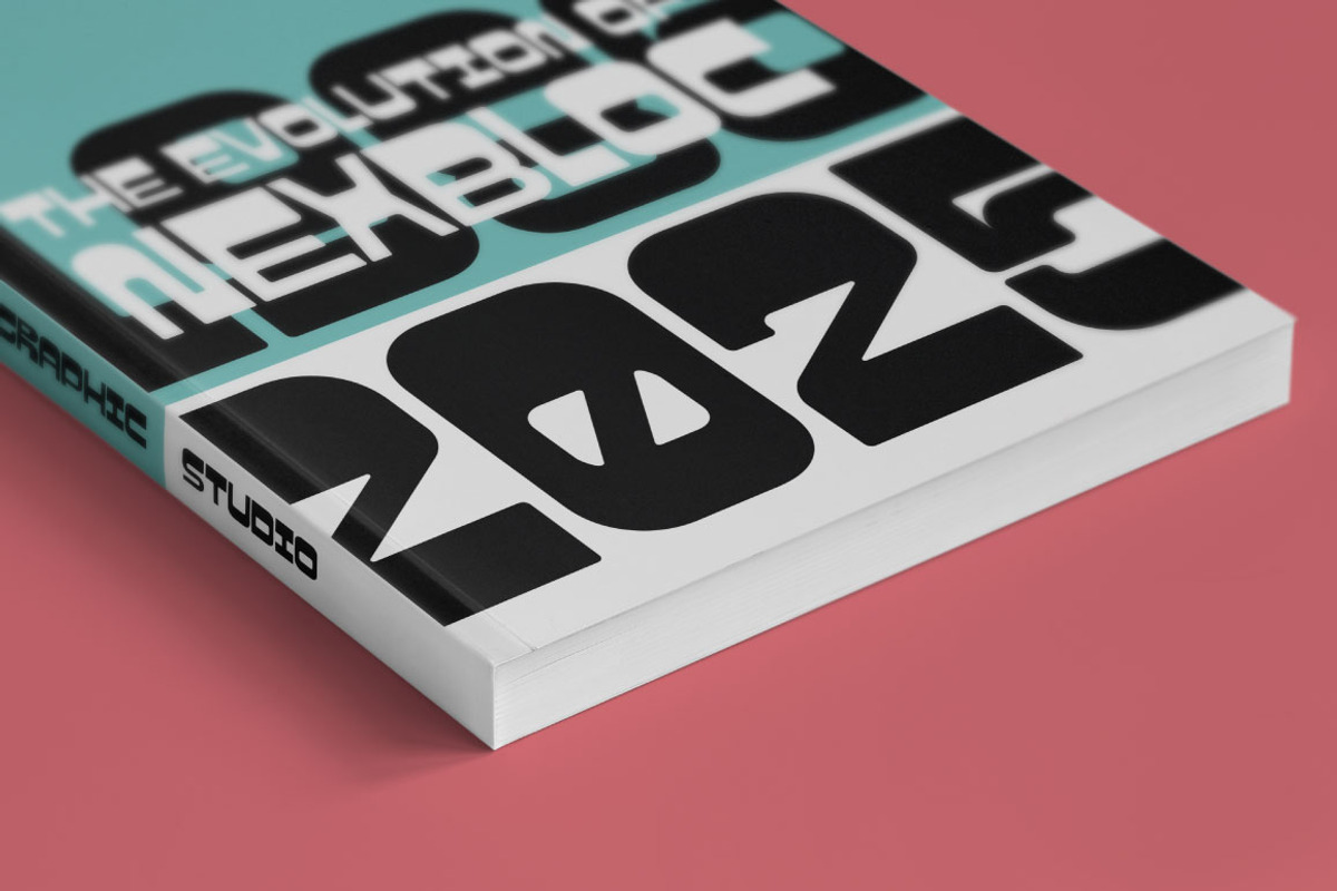 Nexbloc - Retro Futuristic Display, a Font by Juru Rancang Studio (Photo 9 of 10)