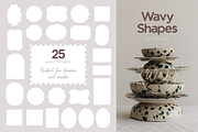 Wavy & Line Backgrounds, Frames, a Background Graphic by Animoon (Thumbnail 16 of 20)