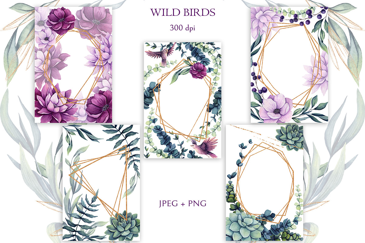 Wild Birds, an Illustration by Salted Galaxy (Photo 6 of 17)