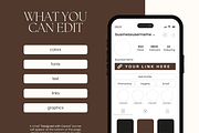 Canva Link in Bio Template, a Landing Page Template by Branding Babe Co. (Thumbnail 5 of 5)