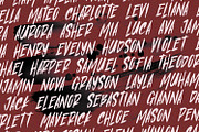 Crawn Migeos Brush Display Font, a Handwritten Font by Maulana Creative (Thumbnail 2 of 8)