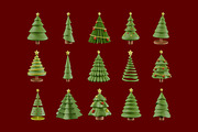 Christmas Tree Decoration Asset, an Object 3D Model by graphicook (Thumbnail 2 of 2)