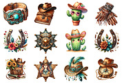 Western Cowgirl Book Clipart, an Illustration by SinaCreation (Thumbnail 6 of 6)