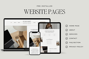 Wix Website Template For Services