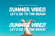 Bubble Pops - Fun Display, a Sans Serif Font by Indotype Foundry (Thumbnail 5 of 10)