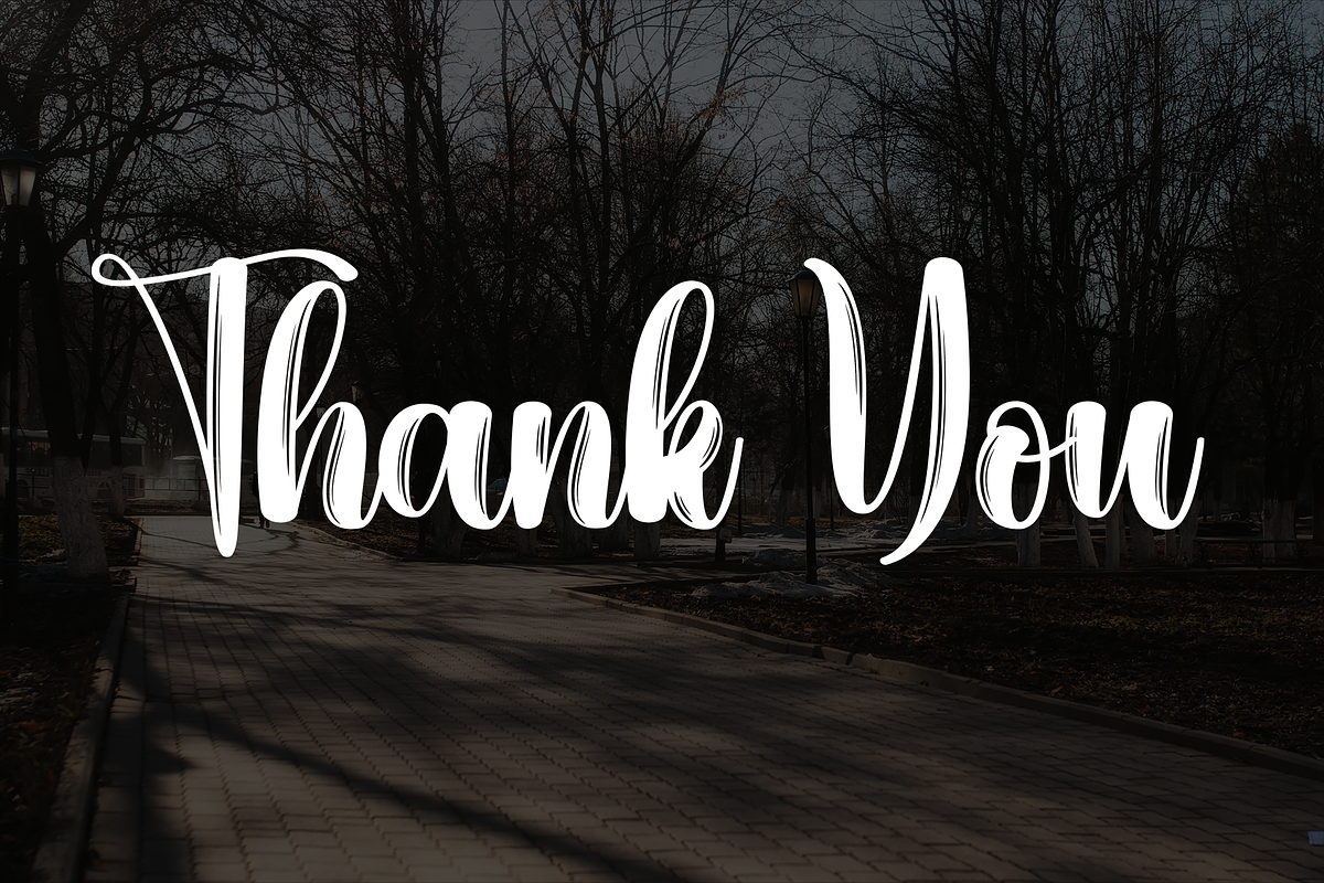 Outside | Script Font, a Handwritten Font by Scratchones (Photo 8 of 8)